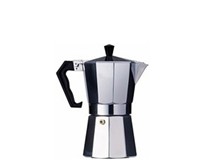 Economy Cuban coffee maker, Aluminum construction.  1 cup